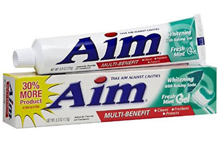 aim toothpaste