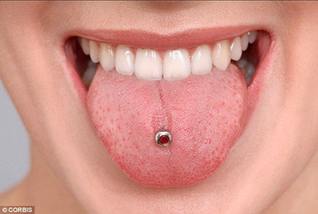 tongue piercings