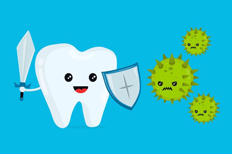 tooth vs bacteria