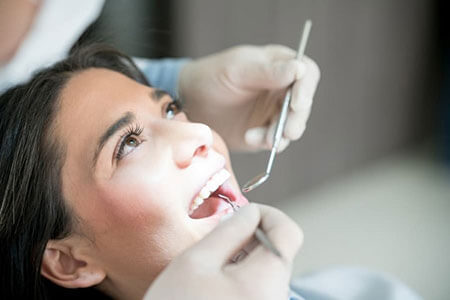 complete dental exam