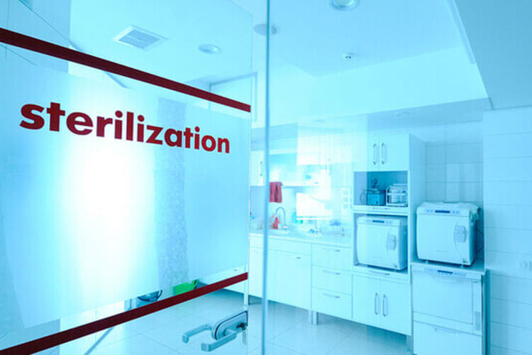 sterilization in dental clinic