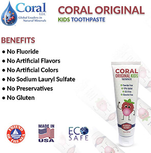 coral toothpaste