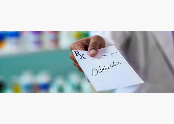 a chlorhexidine prescription