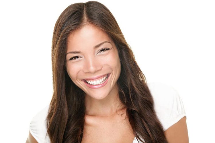 woman with beautiful smile
